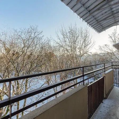 Bright And Quiet Studio With Balcony In The Center Of By Renters Apartment Warsaw